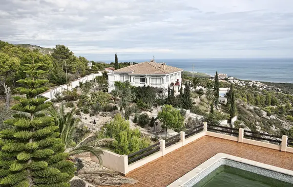 View of the Alcossebre town — Stock Photo, Image