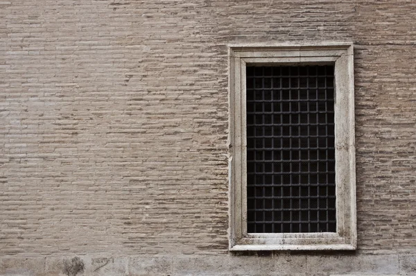 Vecchio muro di mattoni (pietra, roccia) — Foto Stock