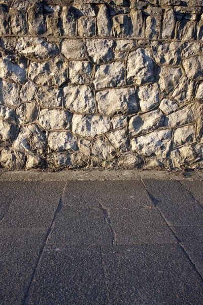 Old brick (stone, rock) wall — Stock Photo, Image