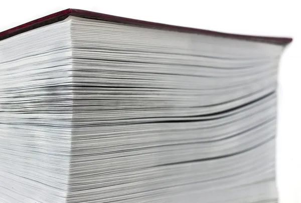 Old books on white background. — Stock Photo, Image