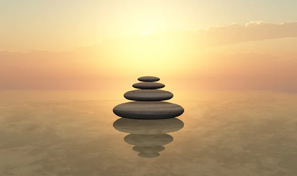 Zen stones — Stock Photo, Image