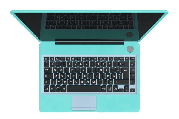 Concept Computers Laptop Isolated — Foto de Stock