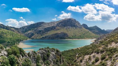 lake of puig major mountain in the Sierra de Tramuntana, Mallorca