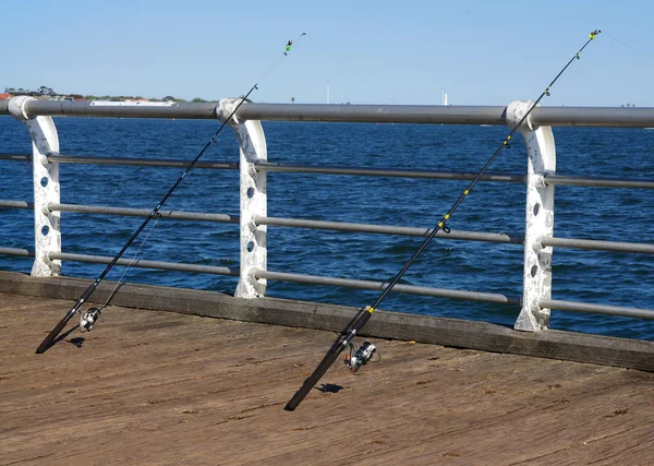 Barras de pesca — Fotografia de Stock