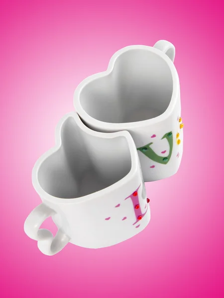 Love mugs — Stock Photo, Image