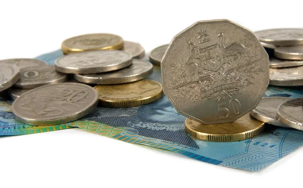 澳大利亚的钱 — 图库照片