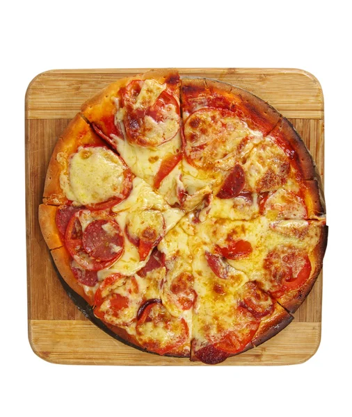 Πίτσα closeup — Φωτογραφία Αρχείου