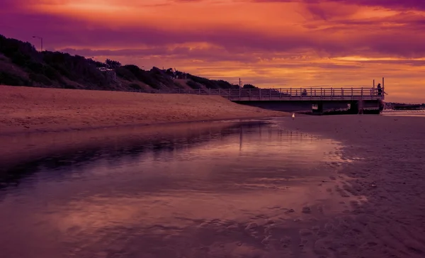 Evening ocean — Stock Photo, Image