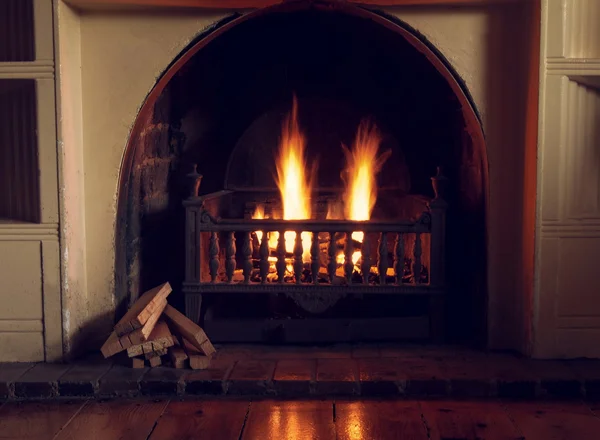 Fireplace — Stock Photo, Image