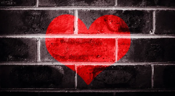 Heart wall — Stock Photo, Image