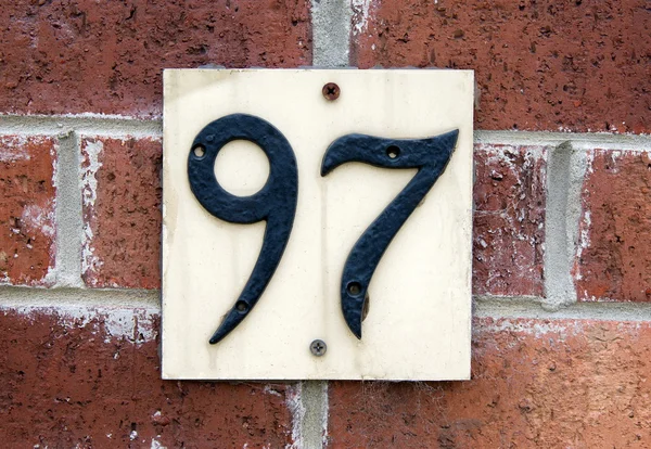 Numéros de maison — Photo