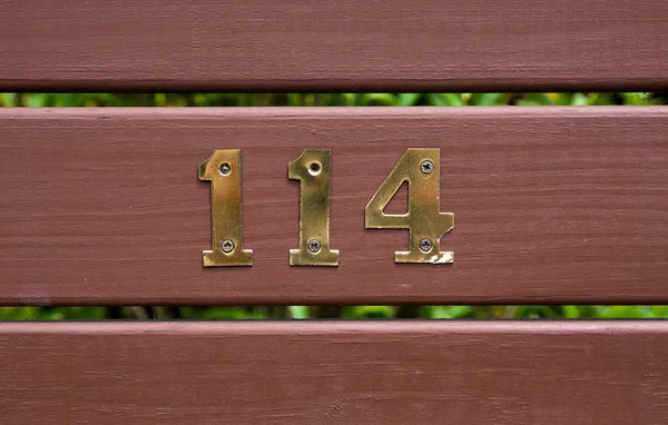 House numbers — Stock Photo, Image