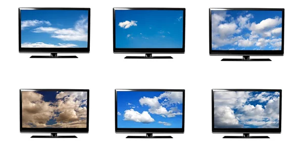 TV-schermen — Stockfoto