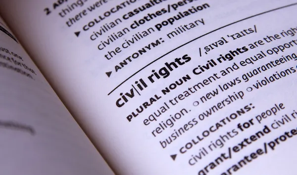 Civil rights — Stock Photo, Image