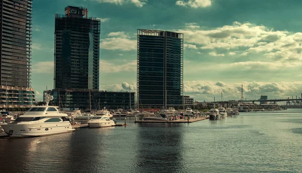 Melbourne.Docklands — Stockfoto