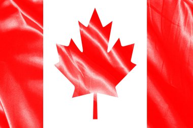 İpek arkaplanda bayrak resmi