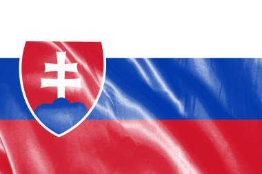 İpek arkaplanda bayrak resmi