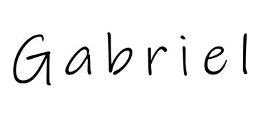 Amari için basit metin adı tasarımı