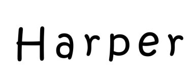 Amari için basit metin adı tasarımı