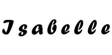 Amari için basit metin adı tasarımı