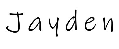 Amari için basit metin adı tasarımı