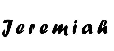 Amari için basit metin adı tasarımı