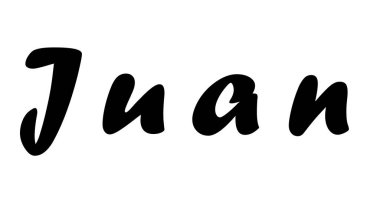 Amari için basit metin adı tasarımı