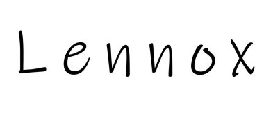 Beyaz üzerine basit metin adı tasarımı