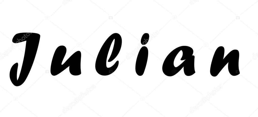 Simple text name design for Amari