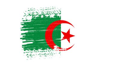 Bayrağın sanatsal çizimi