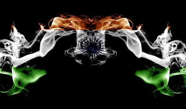 Абстрактный Дым Флагом — стоковое фото