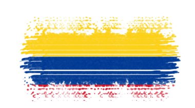 Bayrağın sanatsal çizimi