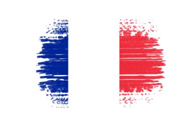 Bayrağın sanatsal çizimi