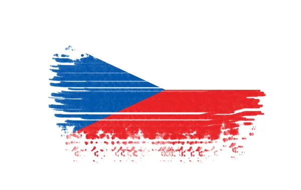 Desenho Artístico Pintura Bandeira — Fotografia de Stock
