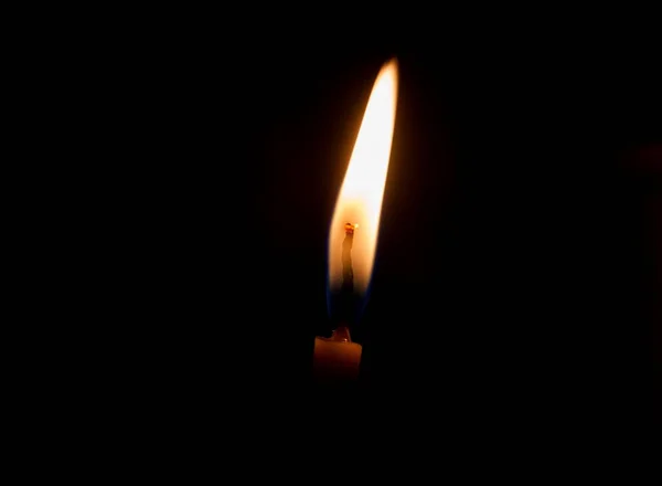 Religious Candle Dark — Stock Photo, Image