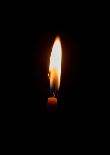 Religious Candle Dark — Stock Photo, Image