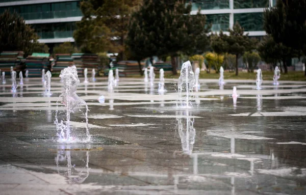 Beautiful Fountains Park Batumi Town Georgia — Photo