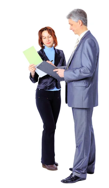 Gelukkig zakelijke volkeren — Stockfoto