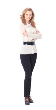 güzel bir iş kadını.