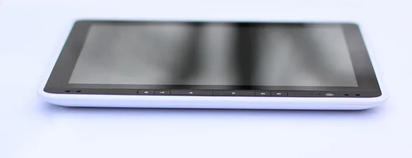 Computer tablet isolato sugli sfondi — Foto Stock