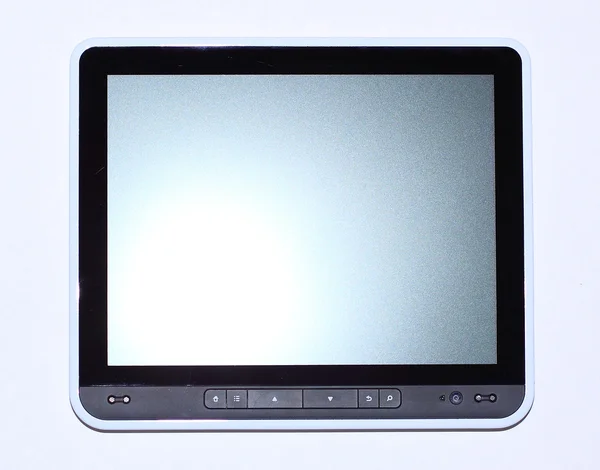 Tablet computer isolated on the backgrounds — Stock Photo, Image
