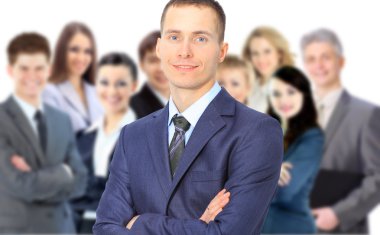 İşadamları grubu işlem sonuç.