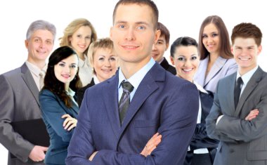 İşadamları grubu işlem sonuç.