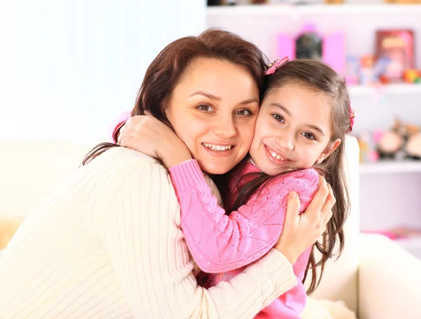 The mother with her daughter. — Stock Photo, Image