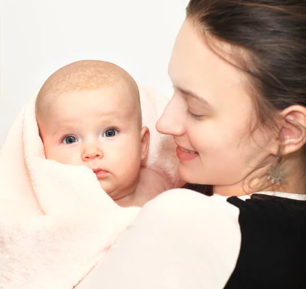 Glückliches Baby — Stockfoto