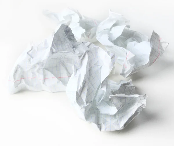 Weißes Papier auf Textur — Stockfoto