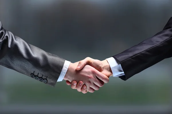 The businessman. Hand for a handshake. The conclusion of the transaction. — Stock Photo, Image