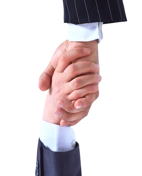 The conclusion of the transaction. Handshake. — Stock Photo, Image