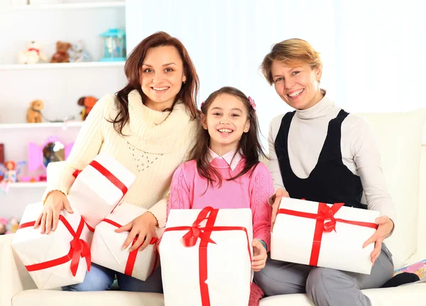 Giften van de verjaardag. — Stockfoto