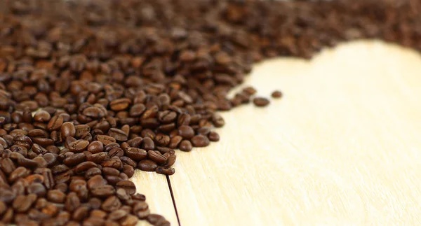 コーヒーの自然の穀物. — ストック写真